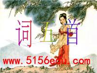 人教版九年级上《词五首》ppt课件(78页)